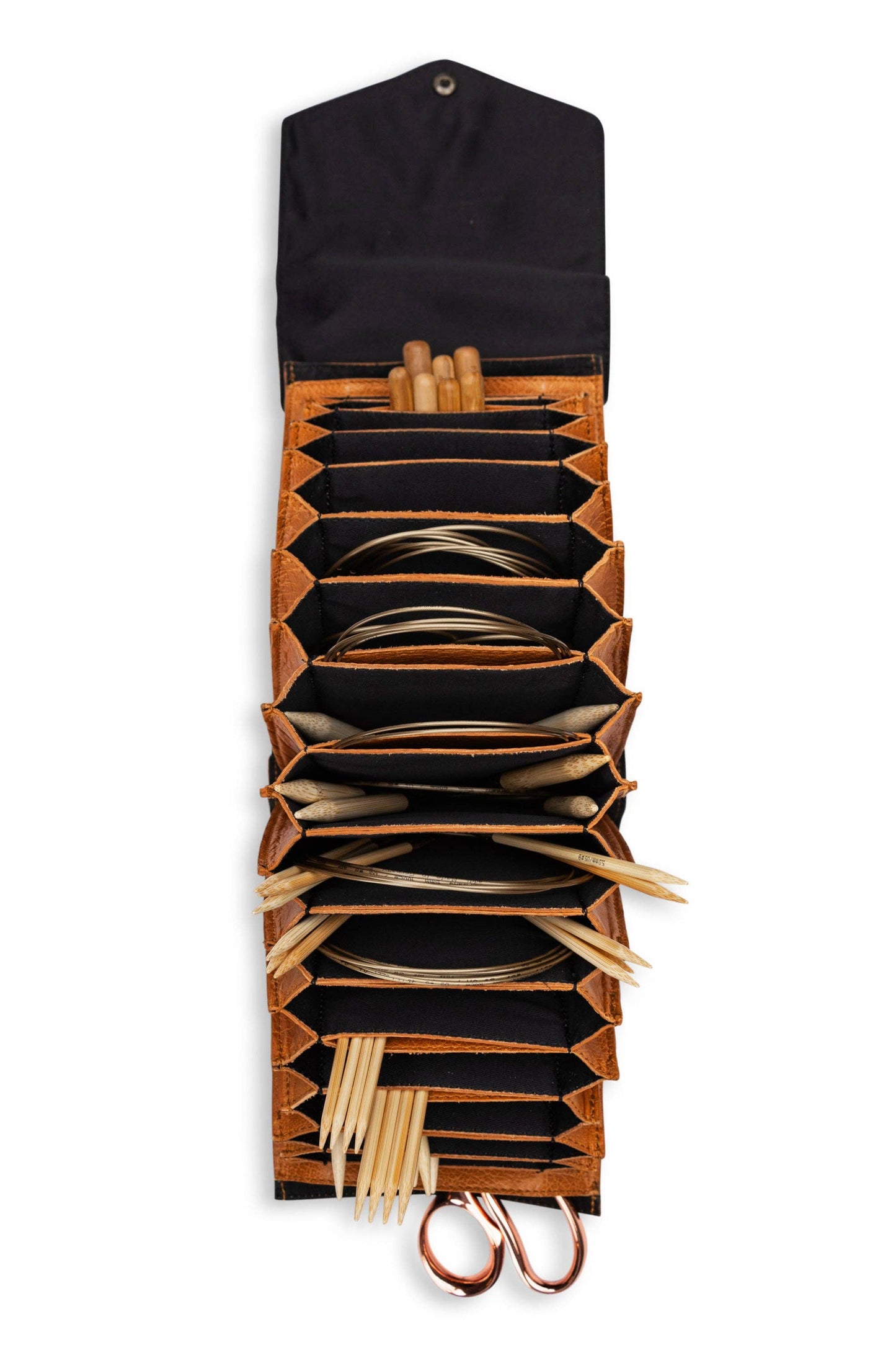 Betina Needle Storage Case XL Etui: Whisky