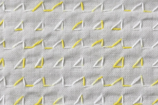 DARUMA Sashiko Thread Card: Kasuri