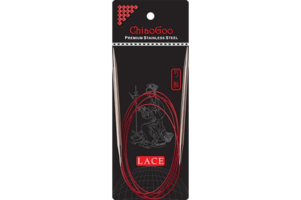 Chiaogoo Red Lace Fixed Circulars