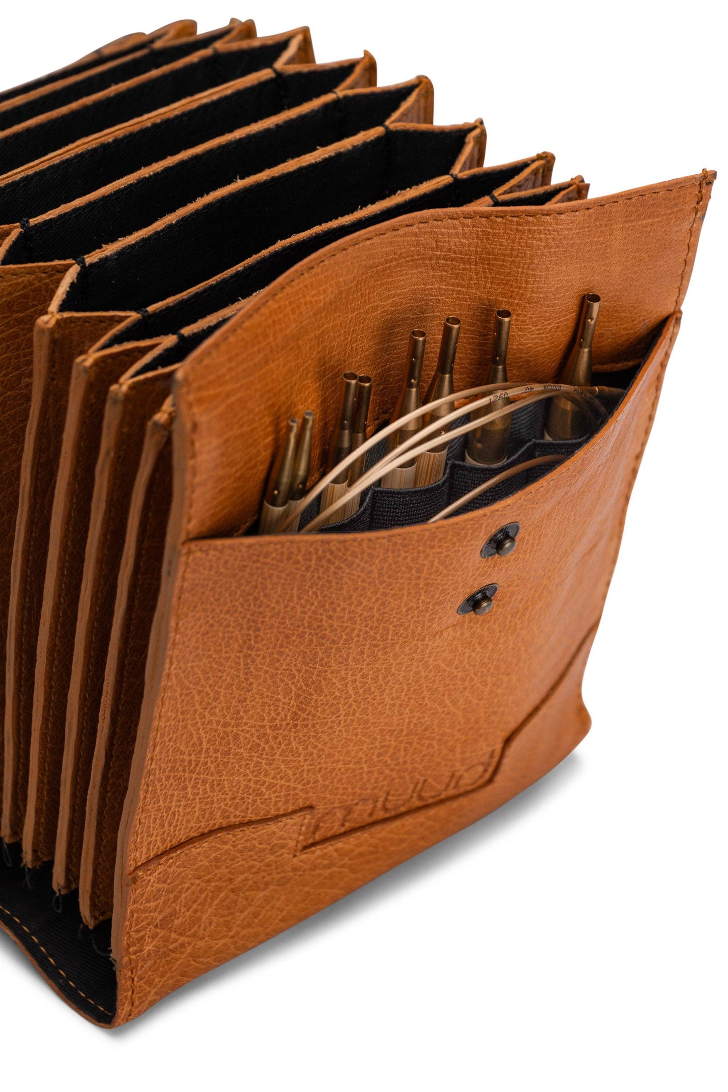 Betina Needle Storage Case XL Etui: Whisky