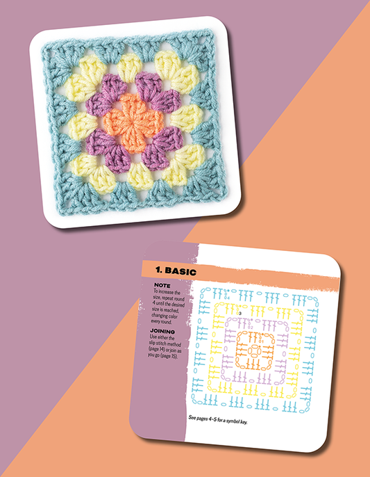 The Granny Square Card Deck by Claire Montgomerie