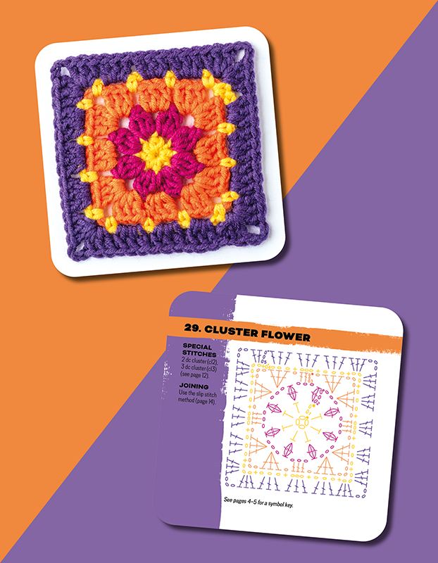 The Granny Square Card Deck by Claire Montgomerie