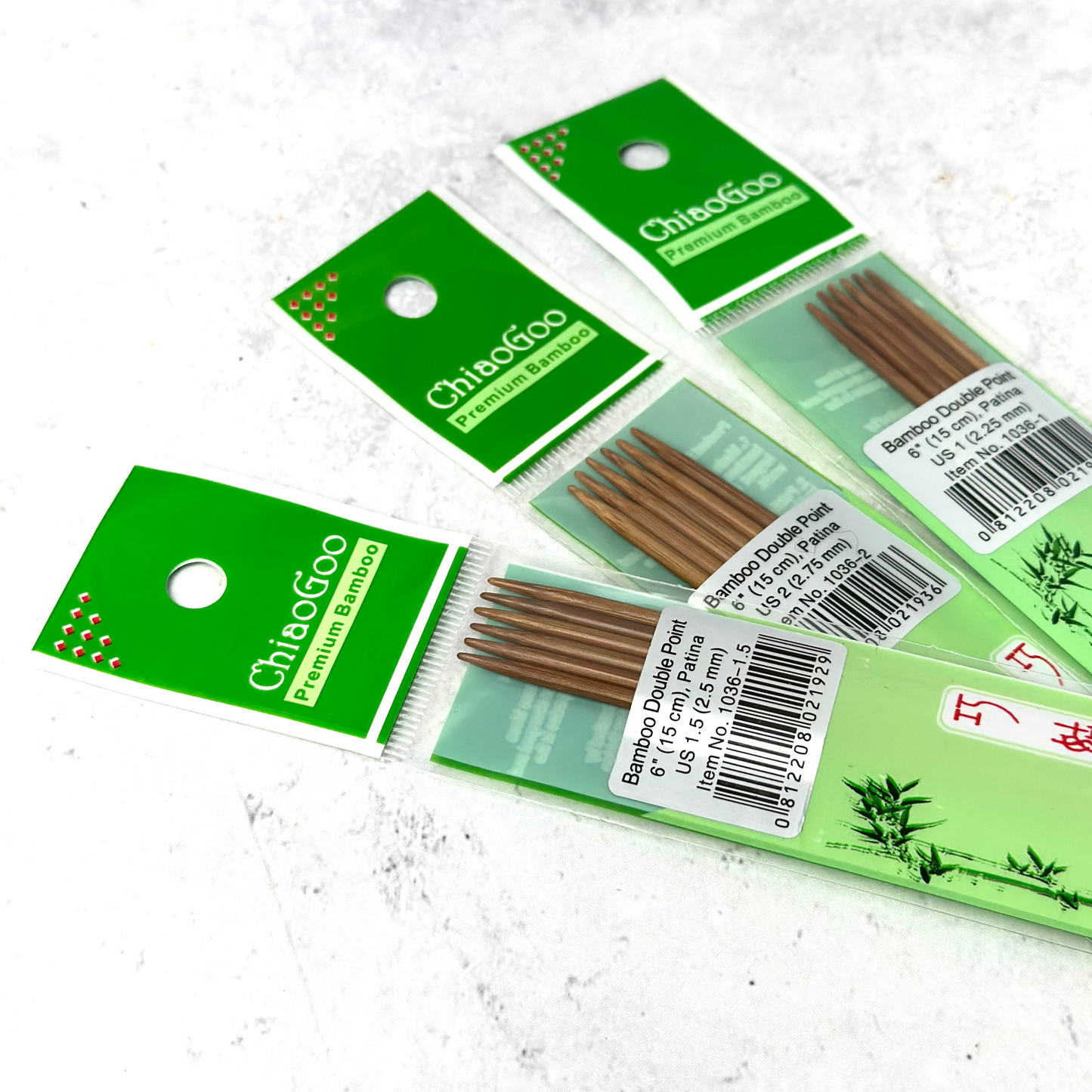 ChiaoGoo Bamboo DPN's