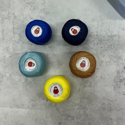 DARUMA Yokota Sashiko Home thread Selection Packs