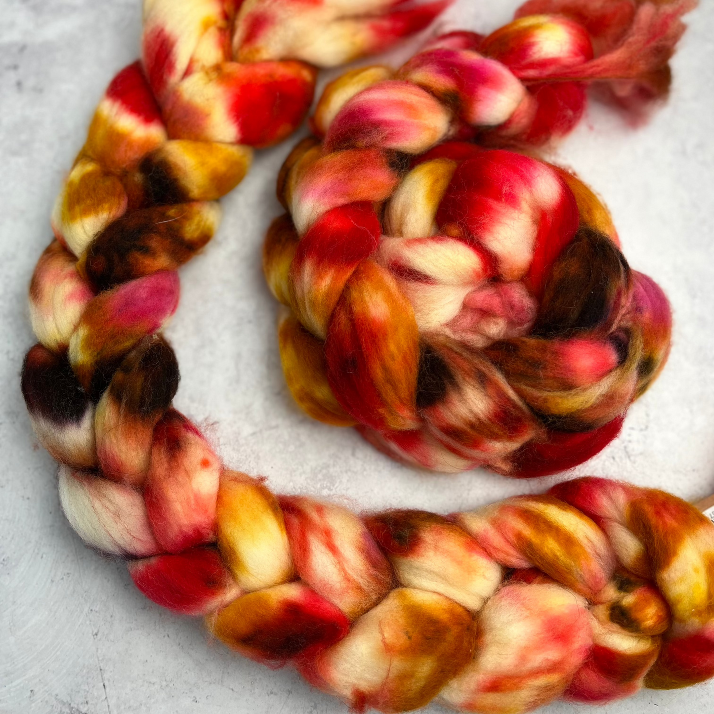 FTLOY Hand Dyed Merino Braid