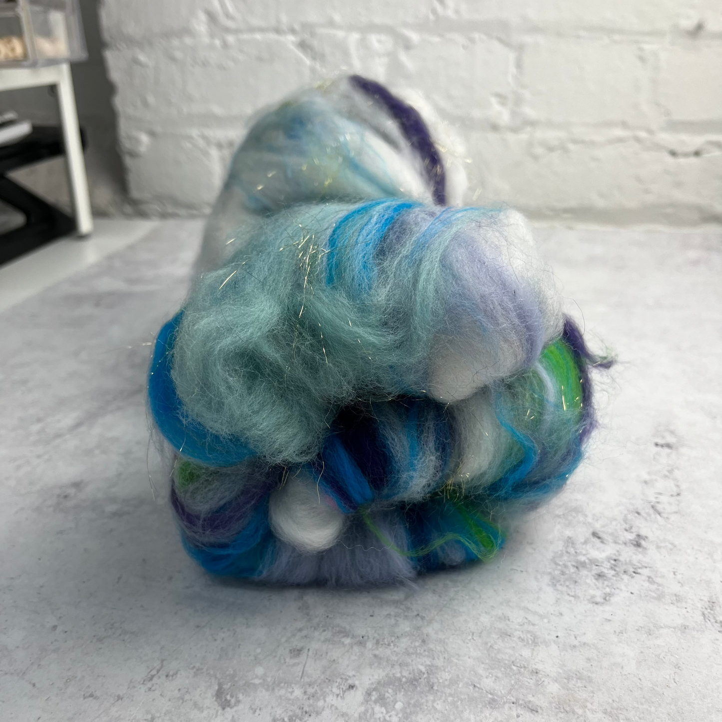 FTLOY Carded Merino Sparkle Batt