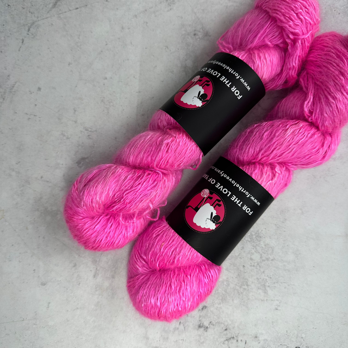 NEW Silk Kid Fluff: Pink Finch