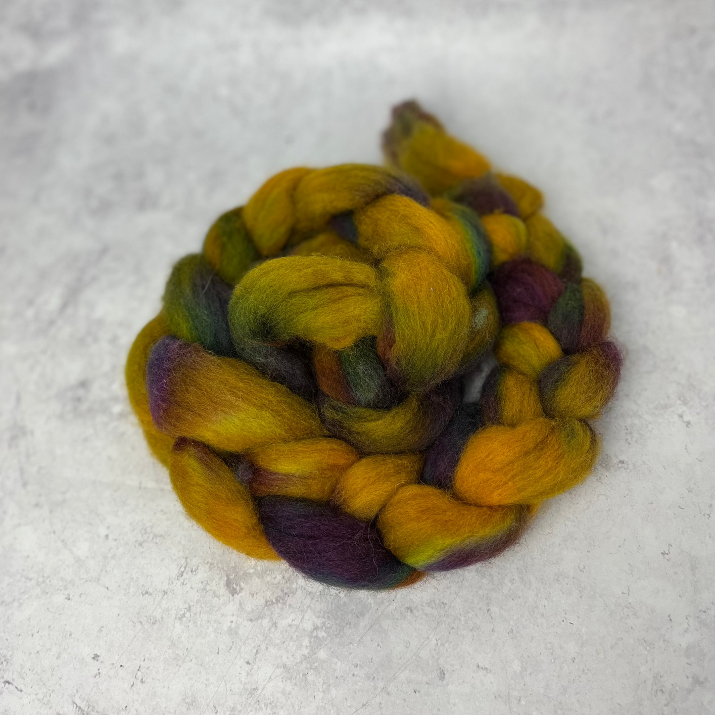 FTLOY Hand Dyed Shetland Fibre Braid