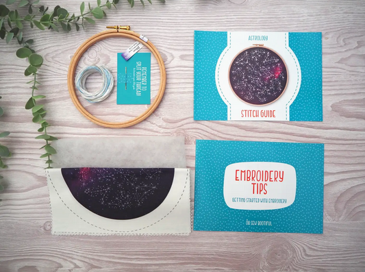 Astrology Horoscope Handmade Embroidery Craft Sewing Kit