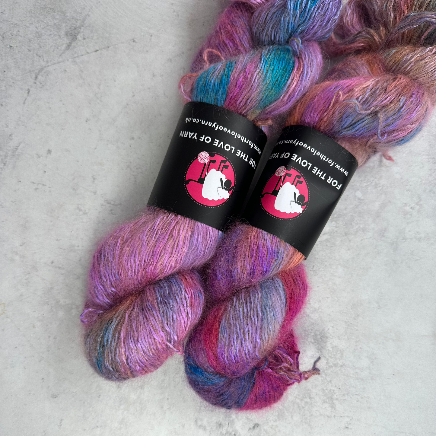 NEW Silk Kid Fluff: Tropical Sunset