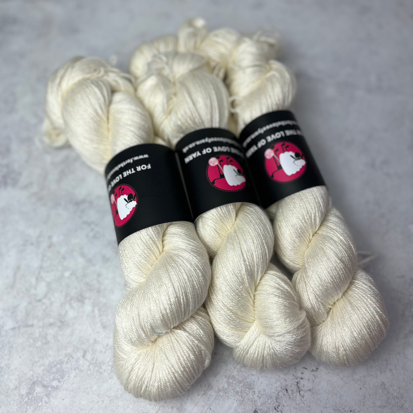 Undyed Silky Sock