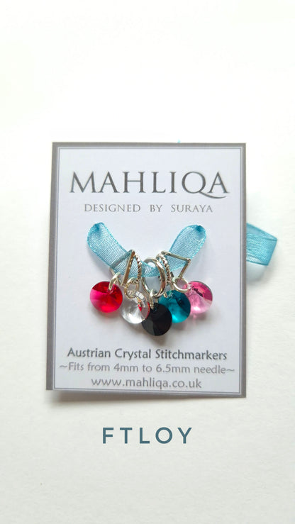 Mahliqa Stitch Marker Sets