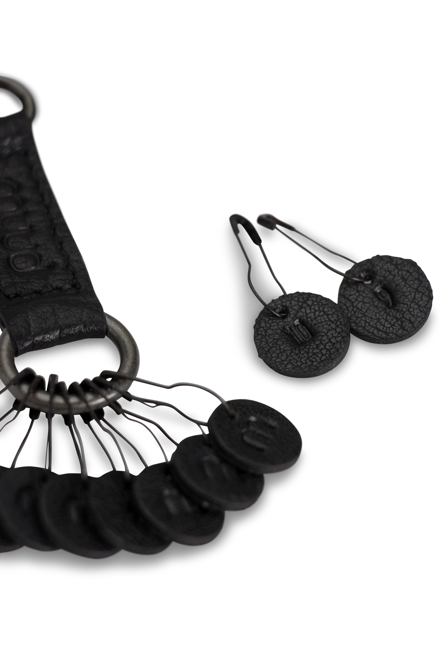 Feliz Stitch Markers: Whisky / One size