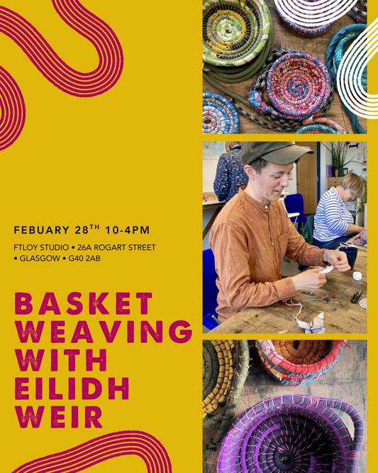 Basket Weaving with Eilidh Weir