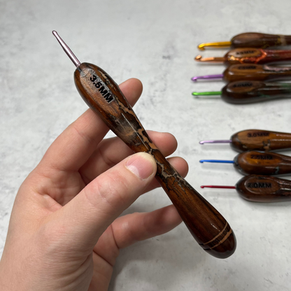 NEW Fractal Burn Crochet Hook