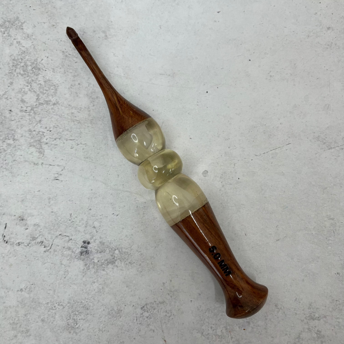 Hand Carved Wooden Crochet Hooks