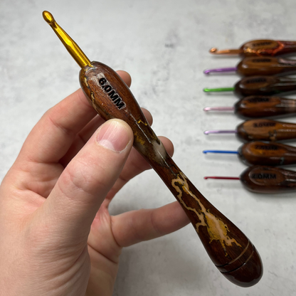 NEW Fractal Burn Crochet Hook