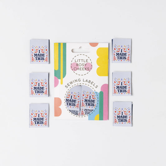 I MADE THIS - I CAN DO ANYTHING - Sewing Labels Tags
