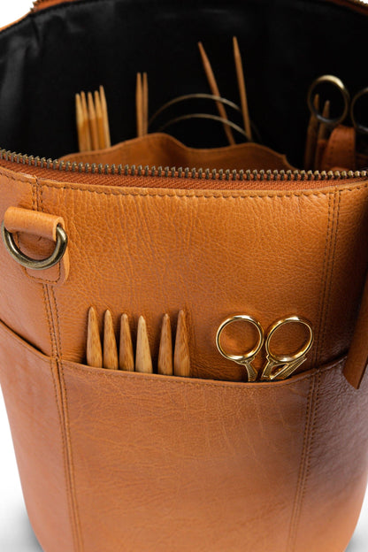 Saturn XL Project Bag: Whisky / One size