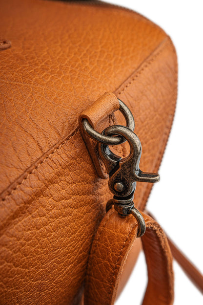 Cleo XL Project Bag: Whisky / One size