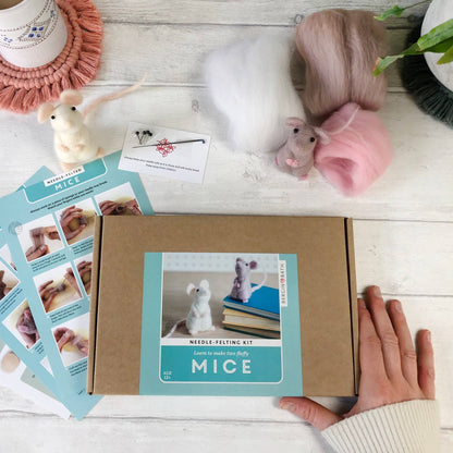 Mice Needle Felting Kit