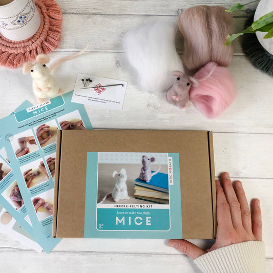 Mice Needle Felting Kit