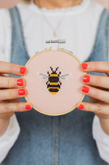 Bumble Bee Cross Stitch Kit