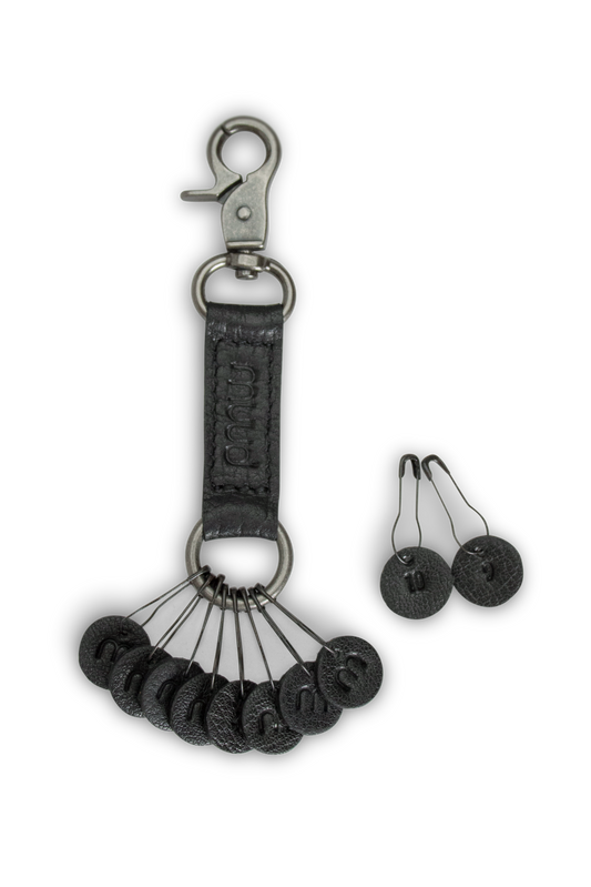 Feliz Stitch Markers: Whisky / One size