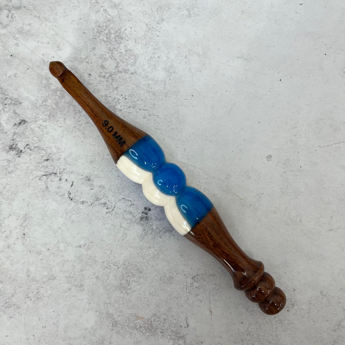 Hand Carved Wooden Crochet Hooks
