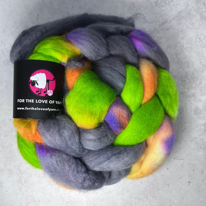 NEW Hand Dyed Polwarth Fibre