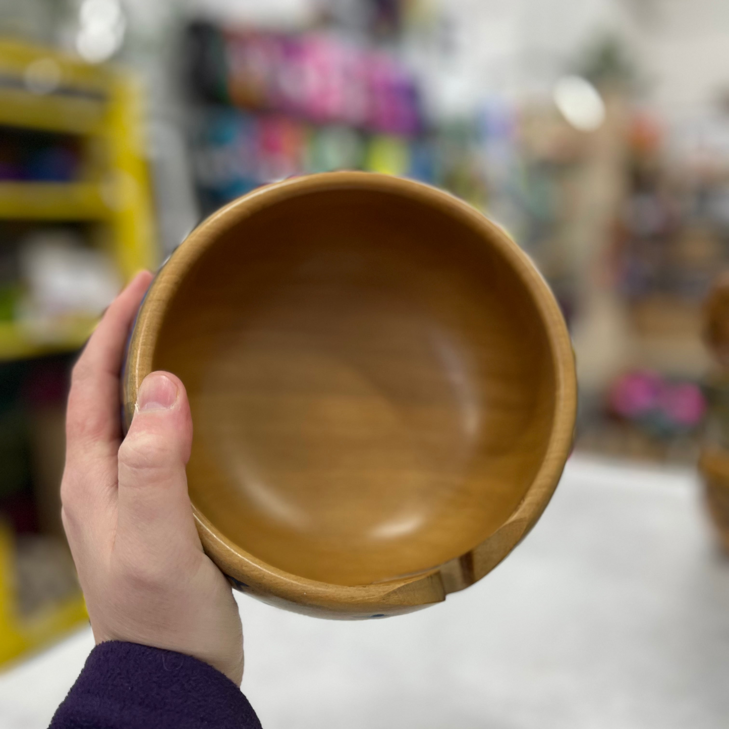 Regular Yarn Bowl (Mango Wood)