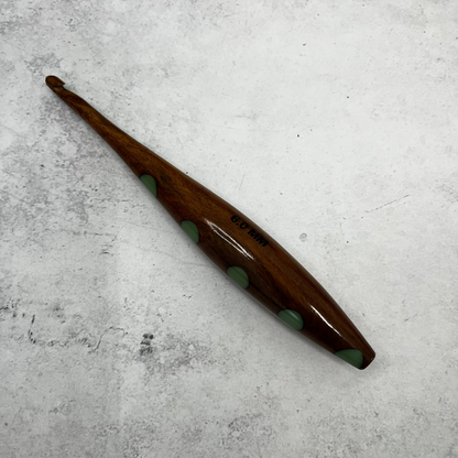 Hand Carved Wooden Crochet Hooks