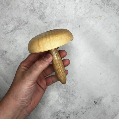 Hand Carved Wooden Darning Mushroom
