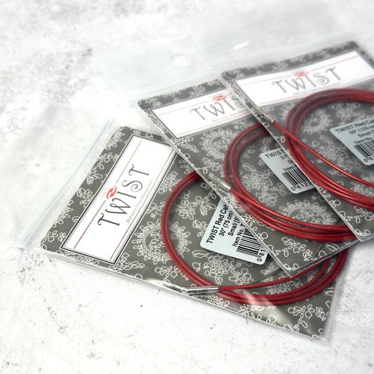 ChiaoGoo Twist Red Cables