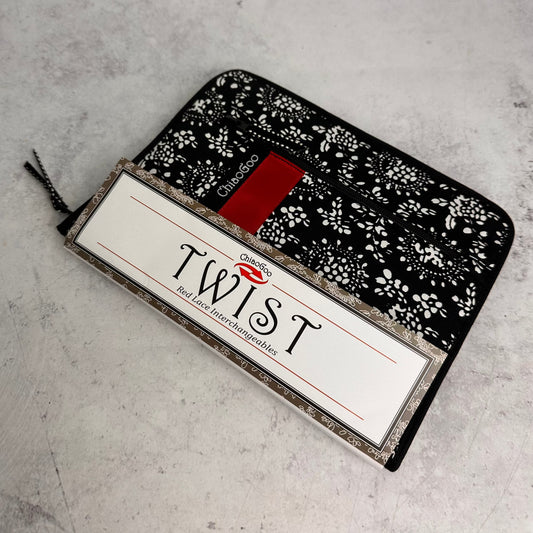 Chicago Twist SS Red Lace Interchangeable Needle set