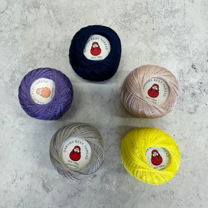 DARUMA Yokota Sashiko Home thread Selection Packs