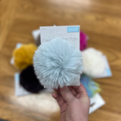Trimit Faux Fur Pom Poms