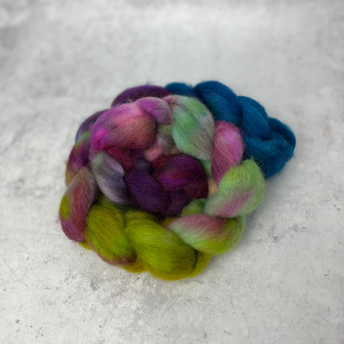 FTLOY Hand Dyed Shetland Fibre Braid