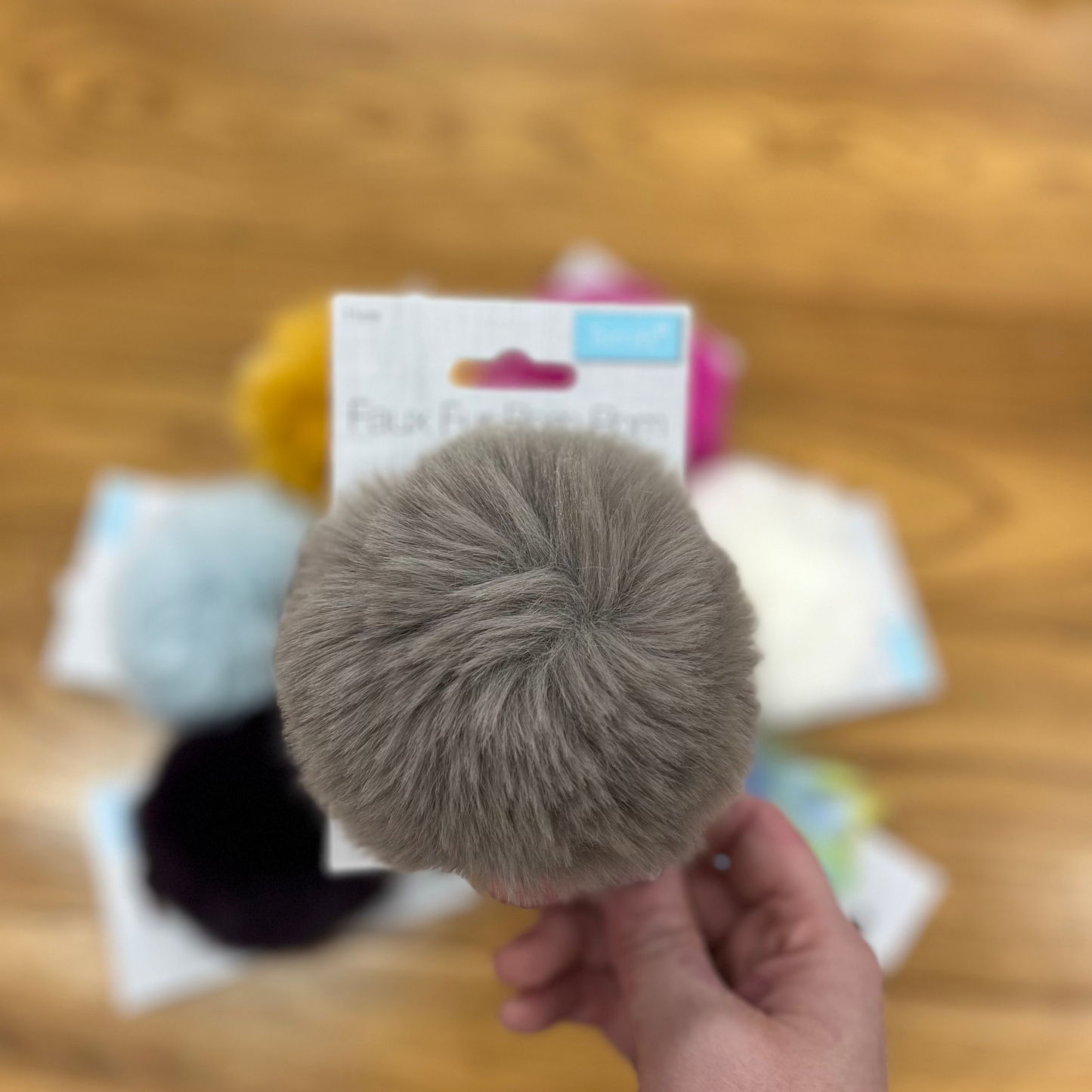 Trimit Faux Fur Pom Poms