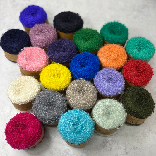Stywic Mohair Boucle: Orkney Angora