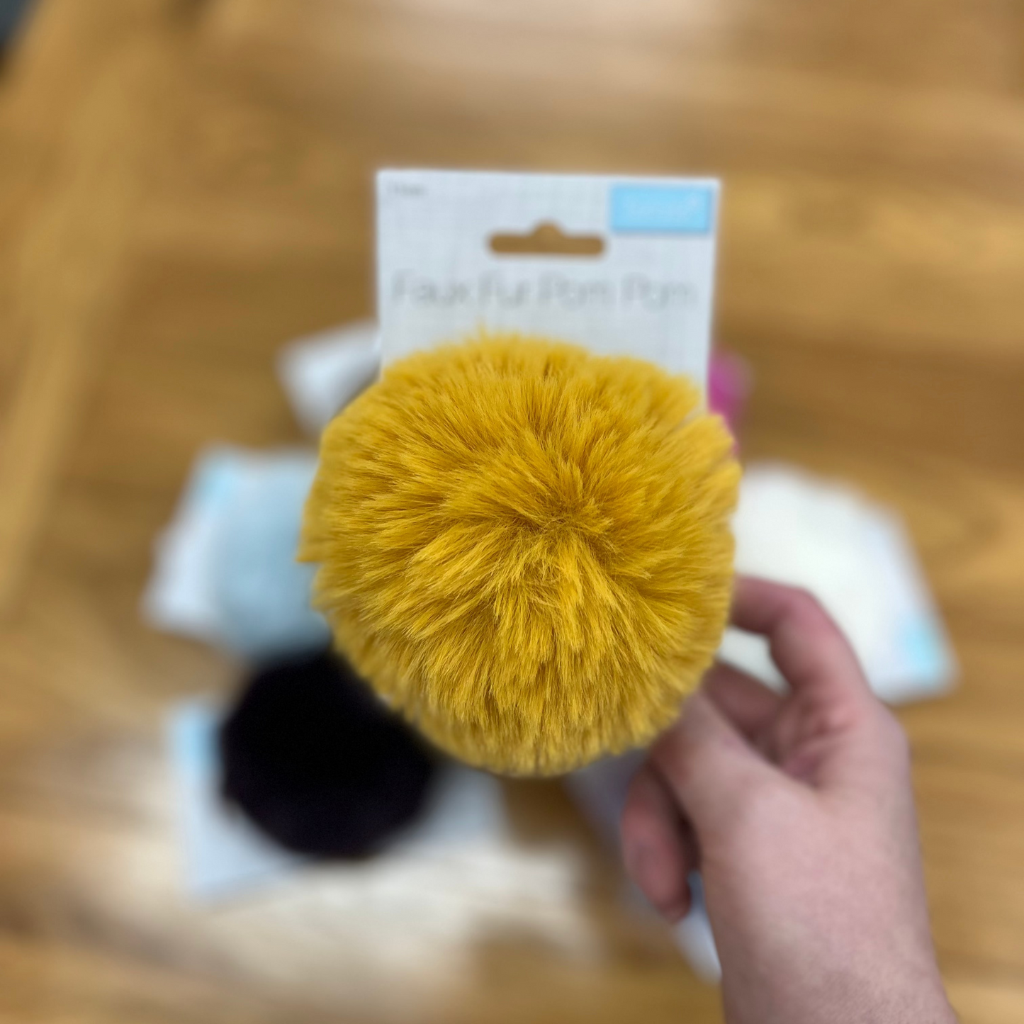 Trimit Faux Fur Pom Poms