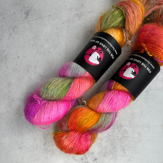 NEW Silk Kid Fluff: Plumeria