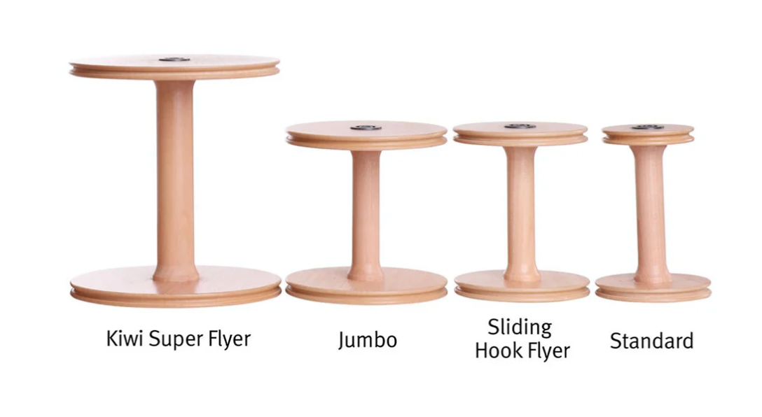 Ashford Sliding Hook Flyer Bobbins