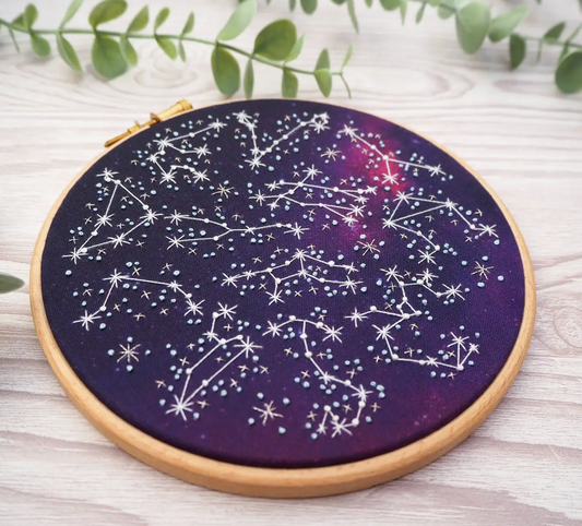 Astrology Horoscope Handmade Embroidery Craft Sewing Kit