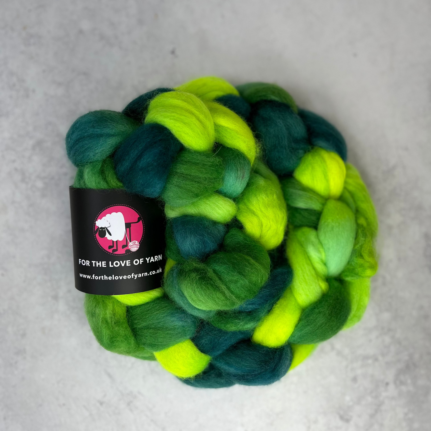 NEW Hand Dyed Polwarth Fibre