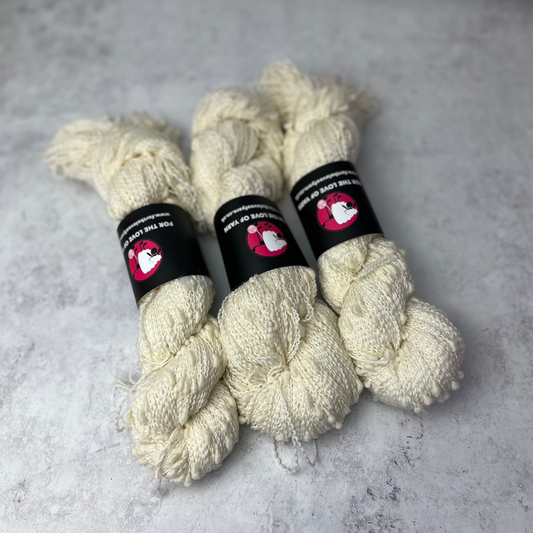 Undyed Slubby Sock Weight