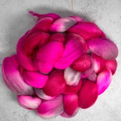NEW Hand Dyed Polwarth Fibre