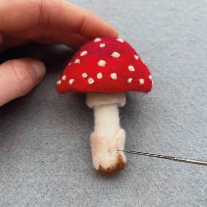 Toadstools Needle Felting Kit