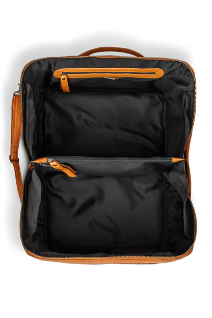 Cleo XL Project Bag: Whisky / One size