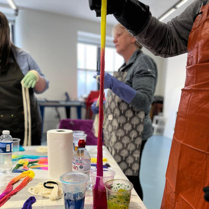LEARN TO DYE YARN 3HR WORKSHOP